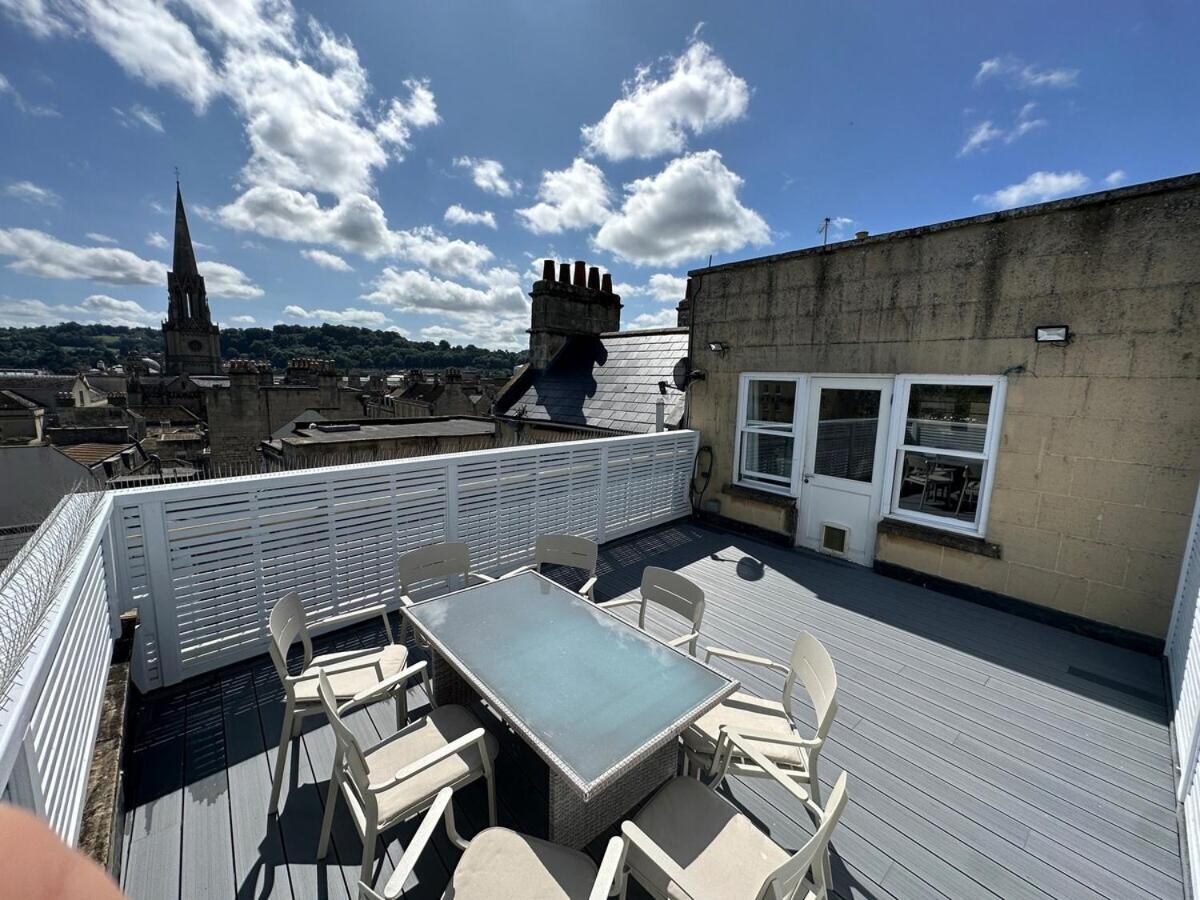 The Roof Terrace Maisonette - City Centre Бат Екстер'єр фото